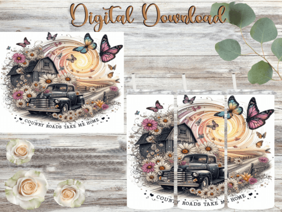 Country Roads Take Me Home Tumbler