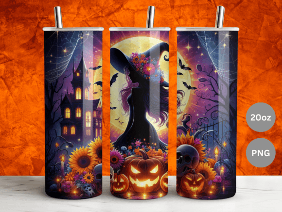 Witchy Glam Tumbler Wraps & Graphics
